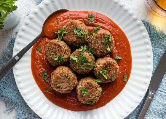 Lamb Meatballs in Tomato Sauce