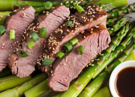 Lamb and Asparagus Stir-Fry