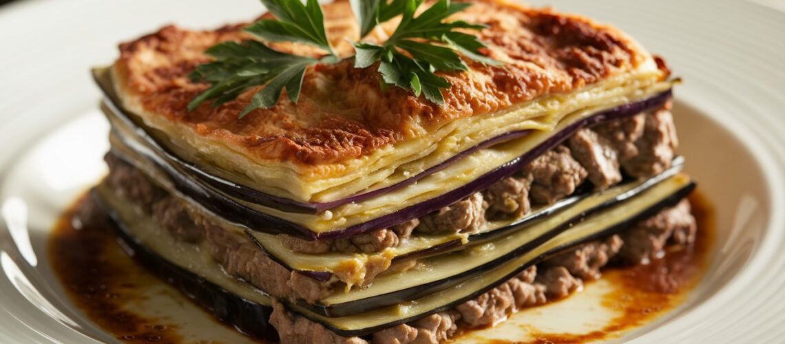 Lamb and Eggplant Moussaka