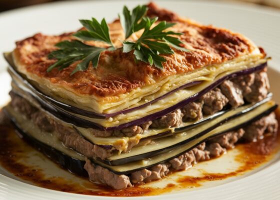 Lamb and Eggplant Moussaka