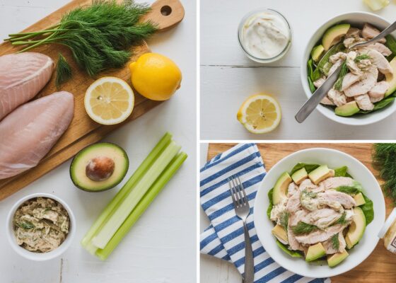 Lemon Dill Chicken Salad