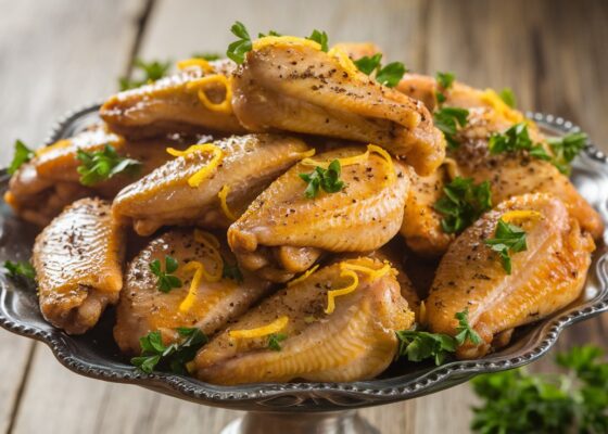 Lemon Pepper Chicken Wings