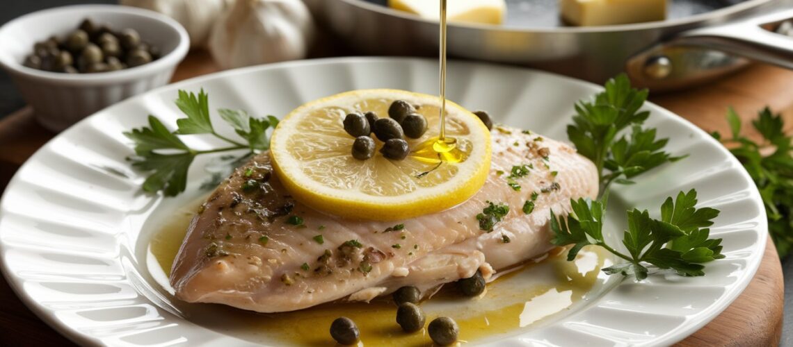 Low-Carb Chicken Piccata