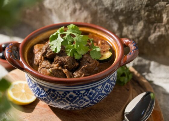 Moroccan Lamb and Zucchini Stew