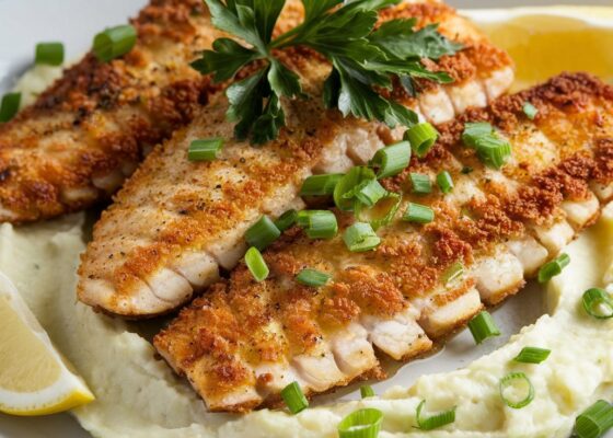 Pan-Fried Catfish with Cajun Spices