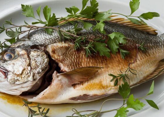 Pan-Seared Branzino with Fresh Herbs