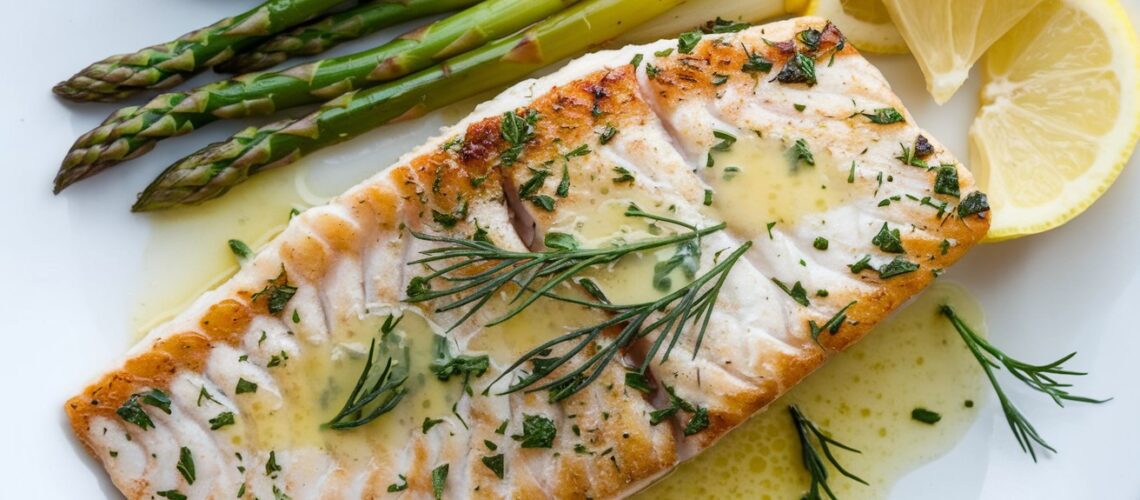 Pan-Seared Tilapia with Lemon Butter