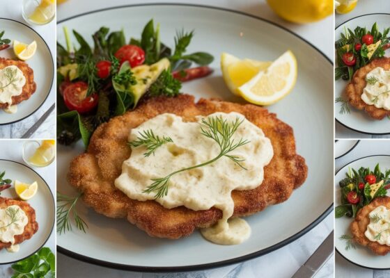 Pork Schnitzel with Lemon Butter