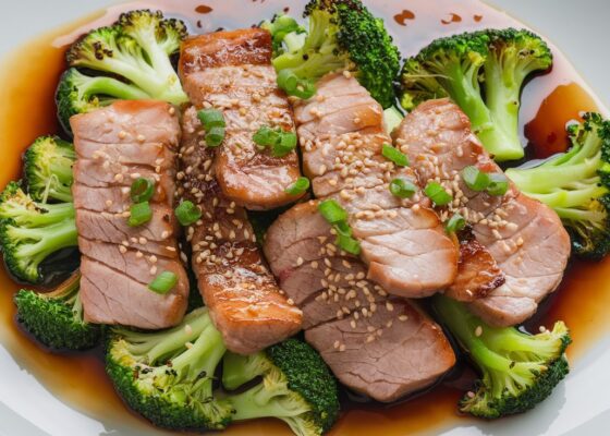 Pork Stir-Fry with Broccoli