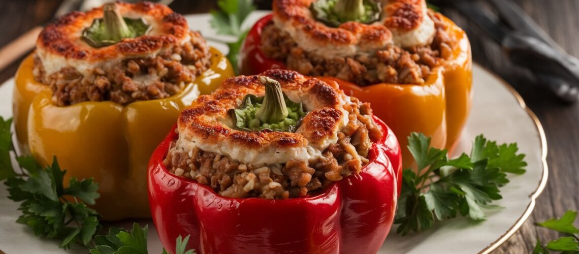 Pork Stuffed Peppers