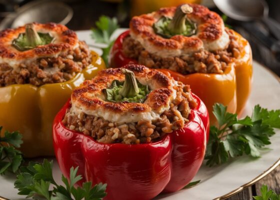 Pork Stuffed Peppers