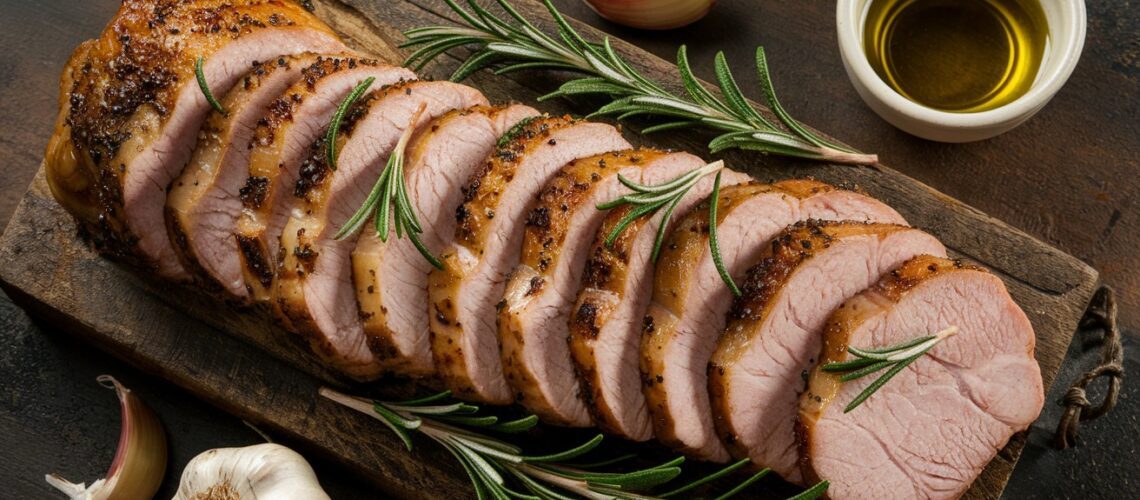 Pork Tenderloin with Rosemary and Garlic