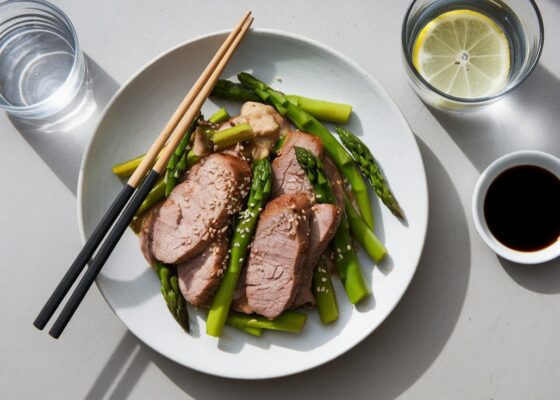 Pork and Asparagus Stir-Fry