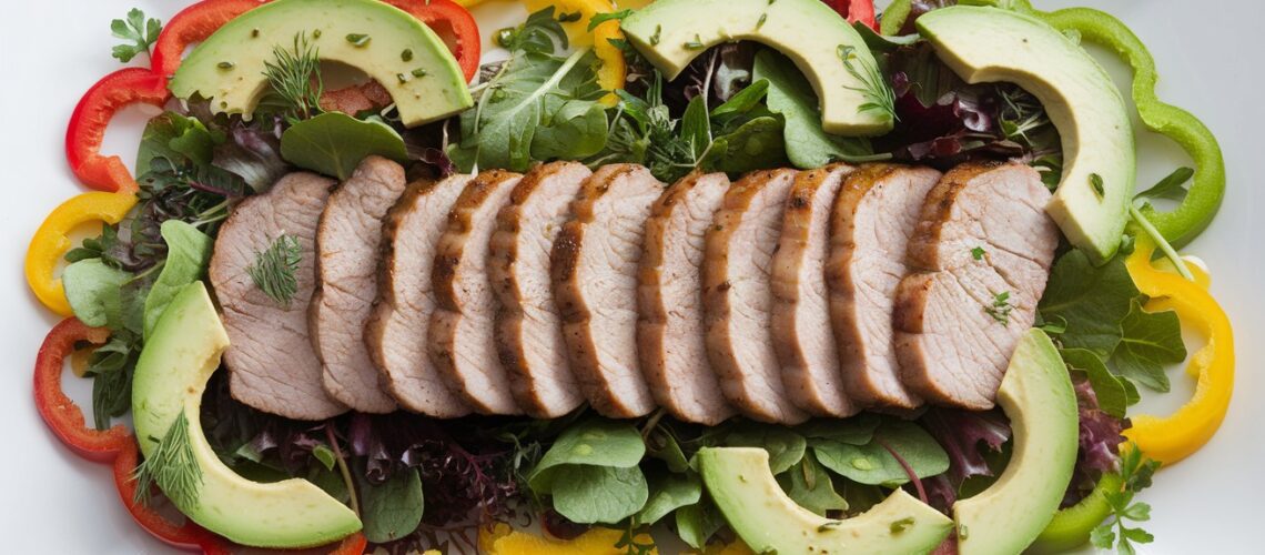 Pork and Bell Pepper Salad