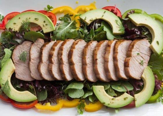 Pork and Bell Pepper Salad