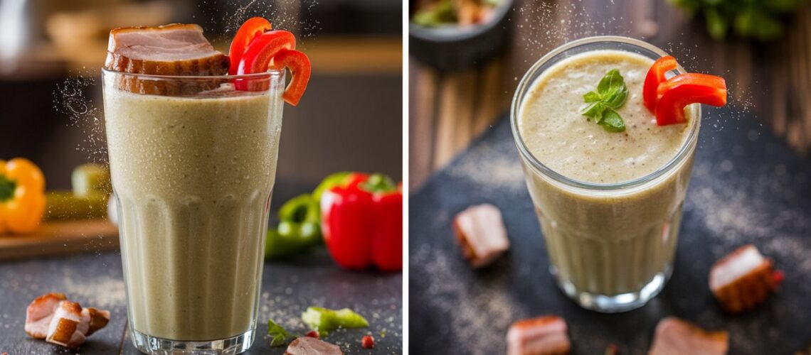 Pork and Bell Pepper Smoothie