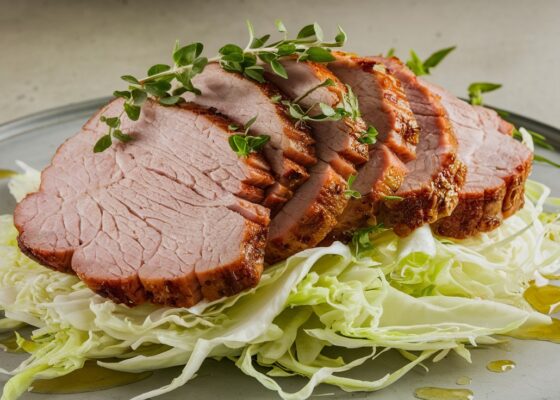 Pork and Cabbage Salad