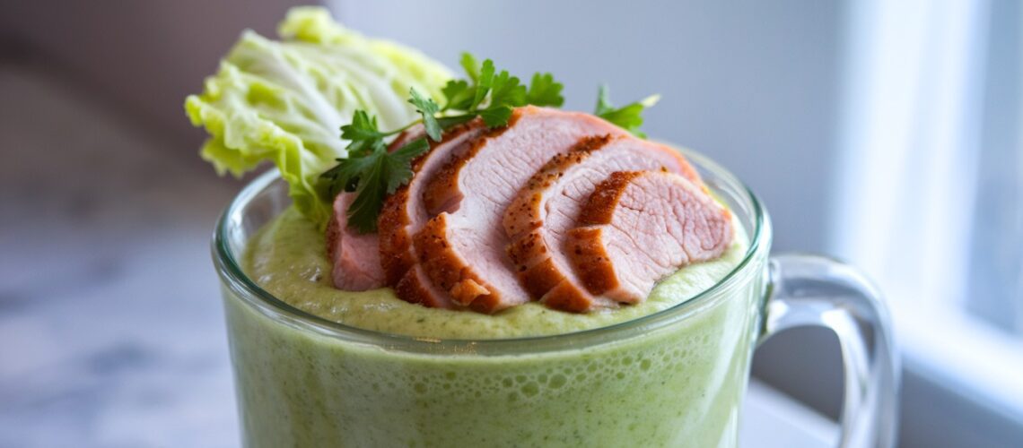 Pork and Cabbage Smoothie