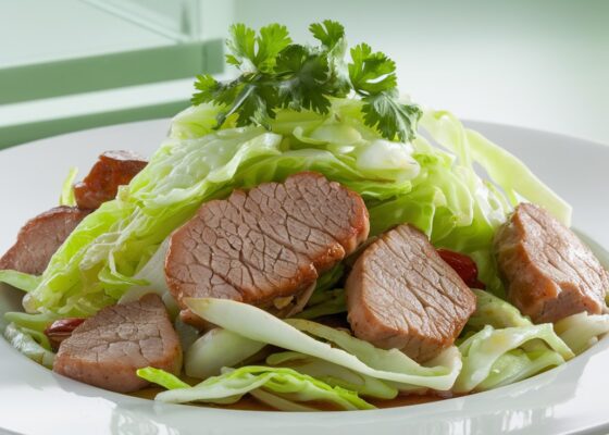 Pork and Cabbage Stir-Fry