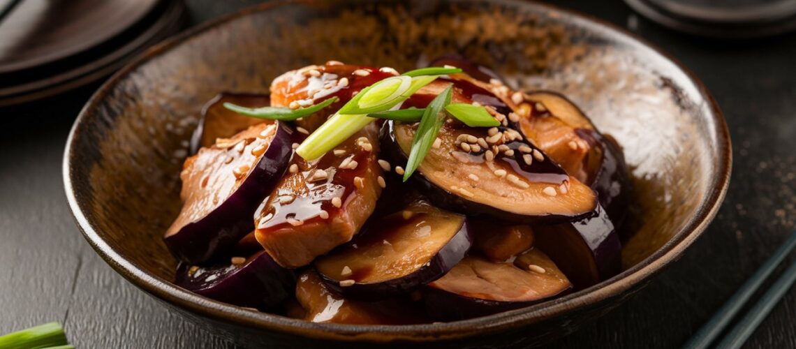 Pork and Eggplant Stir-Fry