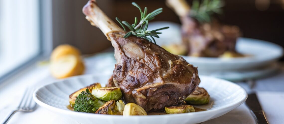 Slow-Cooked Lamb Shanks