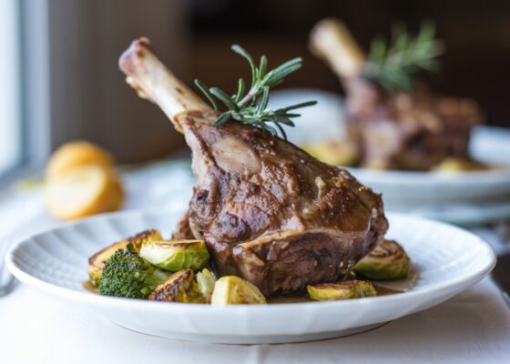 Slow-Cooked Lamb Shanks