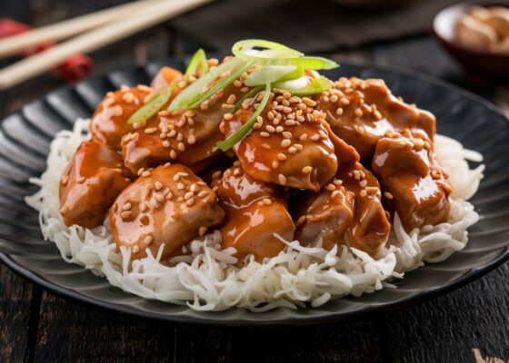 Spicy Peanut Butter Chicken Stir-Fry