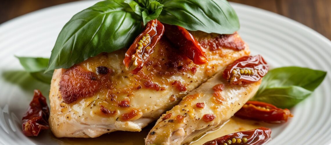 Sun-Dried Tomato and Basil Chicken