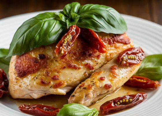 Sun-Dried Tomato and Basil Chicken