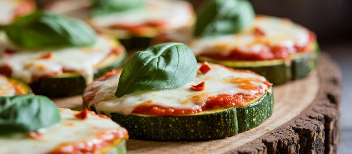 Zucchini Pizza Bites