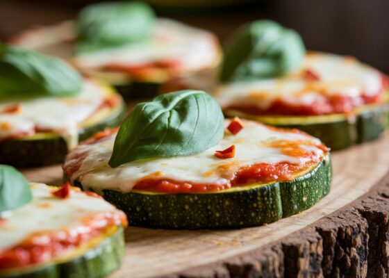 Zucchini Pizza Bites