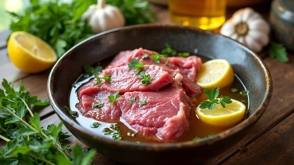 enhance flavors with marinades