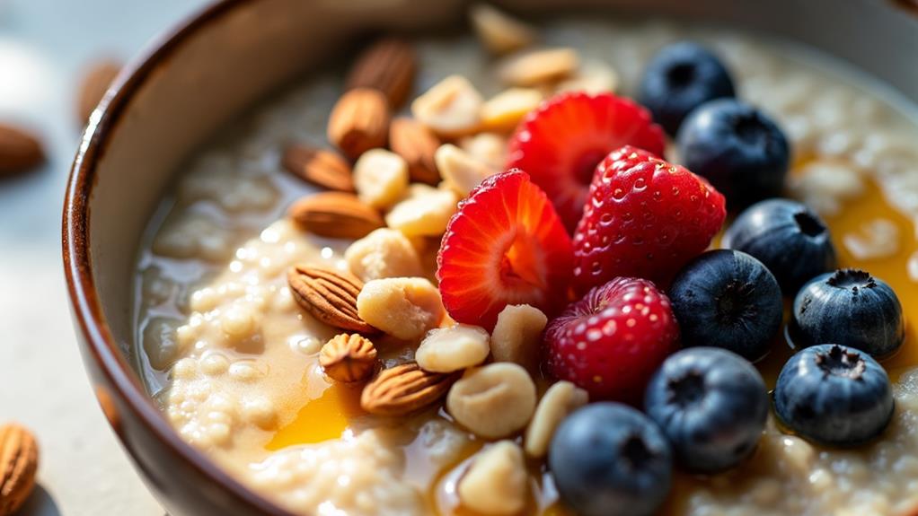 nutty breakfast porridge recipe