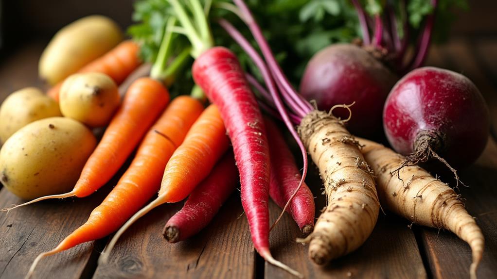 nutrient rich root vegetables