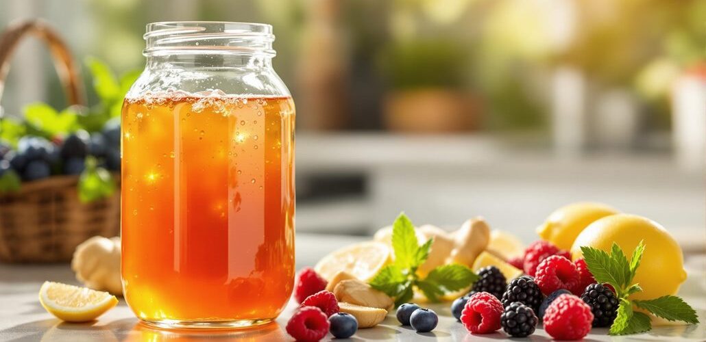 How to Brew Keto-Friendly Kombucha at Home