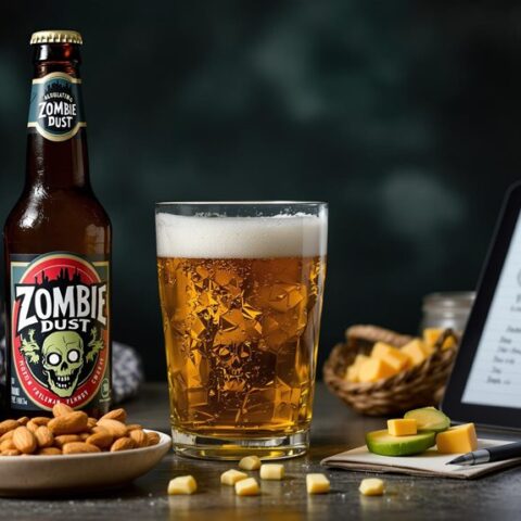 zombie dust beer calories