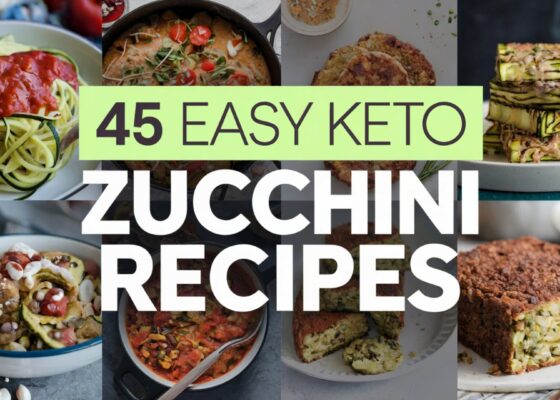 45 Delicious Keto Zucchini Recipes to Try Today