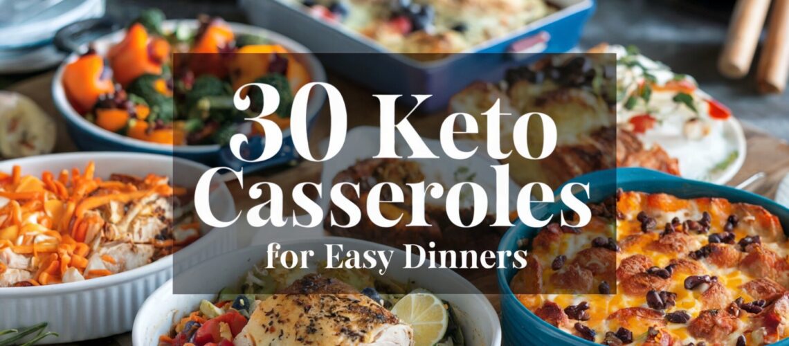 30 Keto Casseroles for Easy Dinners