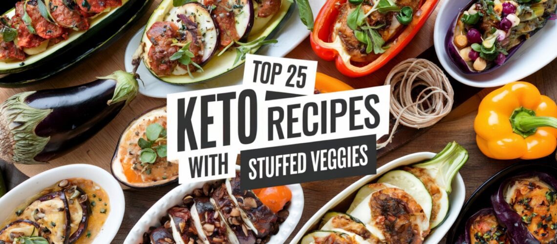 Top 20 Keto Recipes with Stuffed Veggies