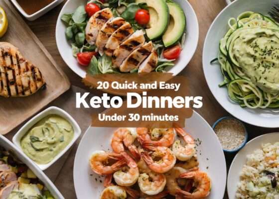 20 Quick and Easy Keto Dinners Under 30 Minutes