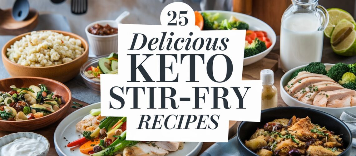 25 Delicious Keto Stir-Fry Recipes for Easy Meal Prep