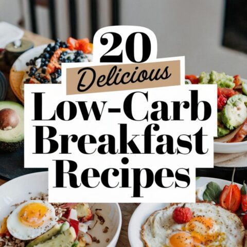 20 Delicious Low-Carb Breakfast Recipes