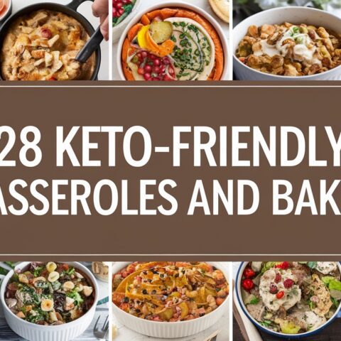 28 Keto Friendly Casseroles and Bakes