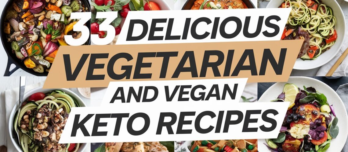 33 Delicious Vegetarian and Vegan Keto Recipes