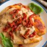 Keto Creamy Chicken with Sun-Dried Tomatoes