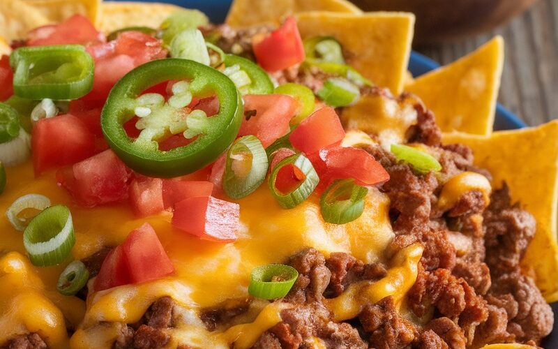 Keto-Friendly Beef Nachos Recipe