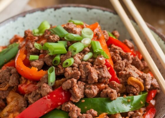 Keto Beef and Pepper Stir-Fry Recipe