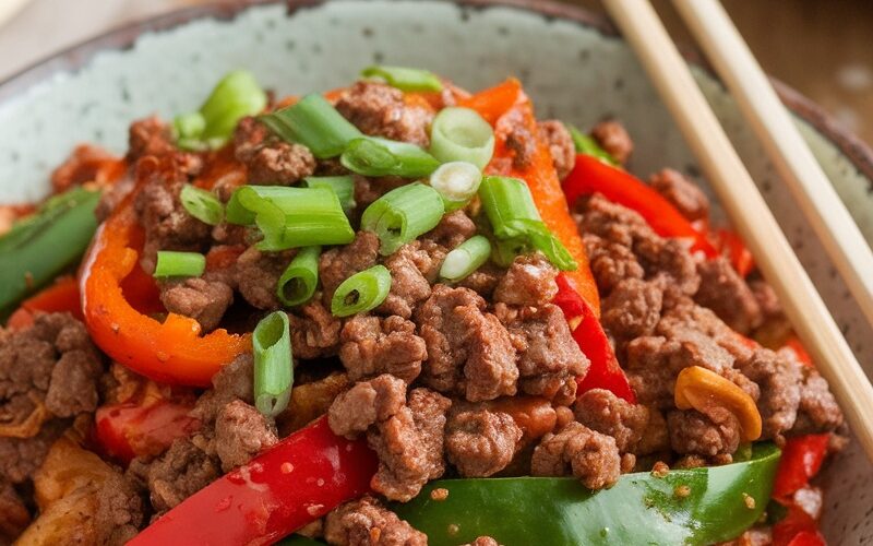 Keto Beef and Pepper Stir-Fry Recipe