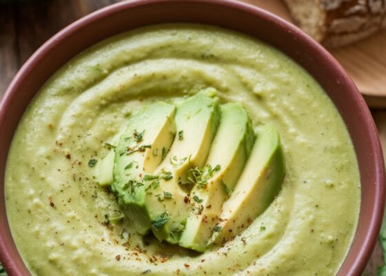 Creamy Keto Broccoli and Avocado Soup Recipe