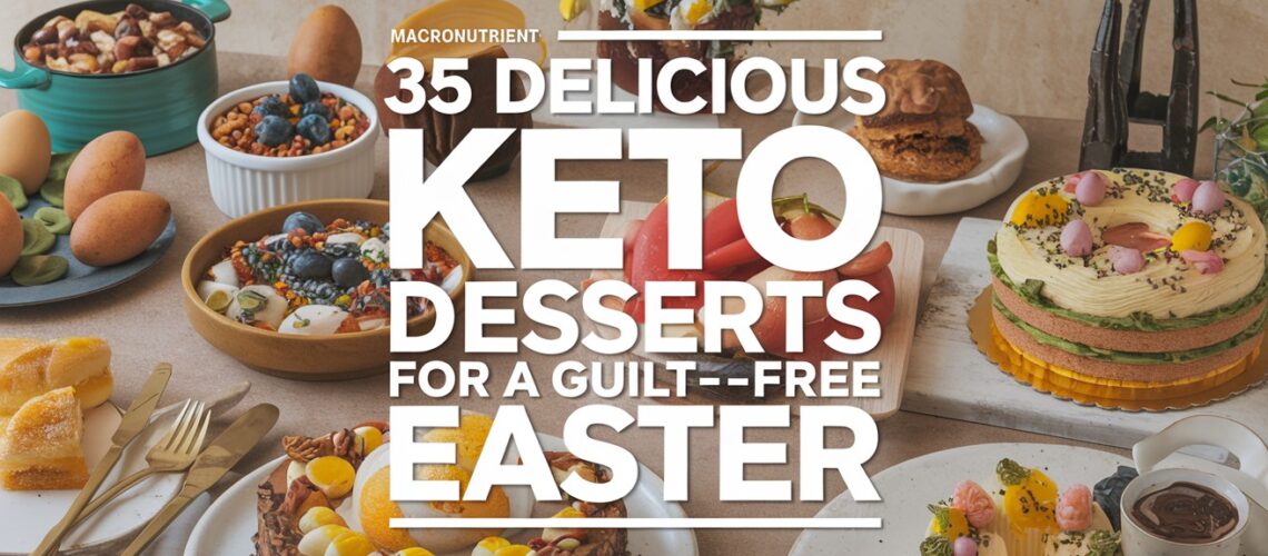 35 Delicious Keto Desserts for a Guilt-Free Easter Celebration